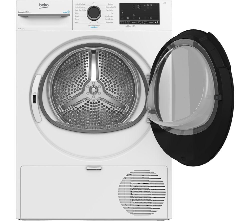 BEKO Pro BM3T31233W 12 kg Heat Pump Tumble Dryer - White image number 4 of 7