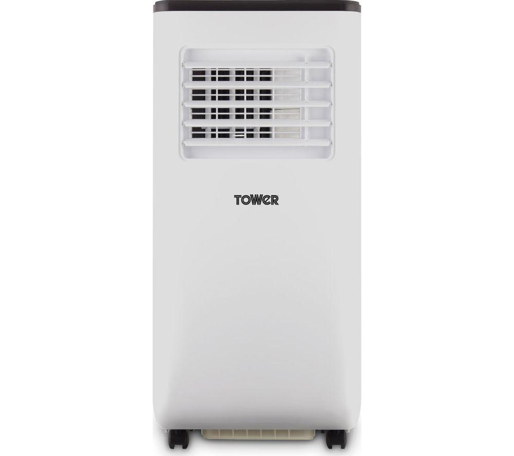 TOWER 5000 BTU Air Conditioner & Dehumidifier - White