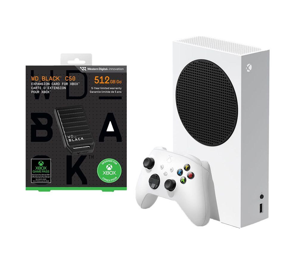 Microsoft Xbox Series S (512 GB SSD) & WD_BLACK C50 Expansion Card for Xbox Series X/S (512 GB) Bund