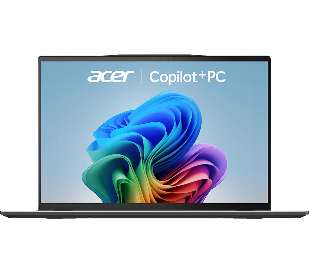 Acer Swift 14 AI 14 Laptop, Copilot+ PC - Snapdragon X Plus, 1 TB SSD, Silver, Silver/Grey