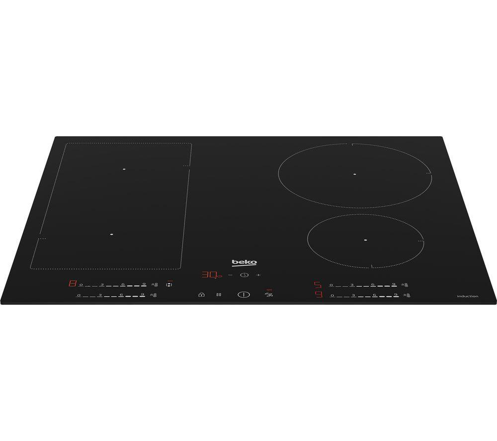 BEKO Pro HIIP64530UFT 59 cm Plug-in Electric Induction Hob - Black image number 2 of 3