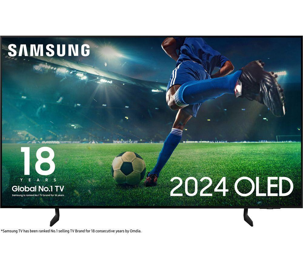 Image of 55" SAMSUNG QE55S85DAEXXU Smart 4K Ultra HD HDR OLED TV with Bixby & Amazon Alexa, Black