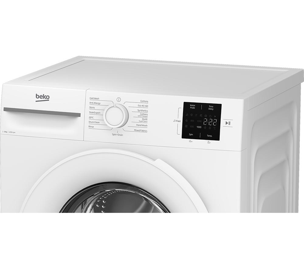 BEKO BM1WT3921W 9 kg 1200 Spin Washing Machine - White image number 2 of 14