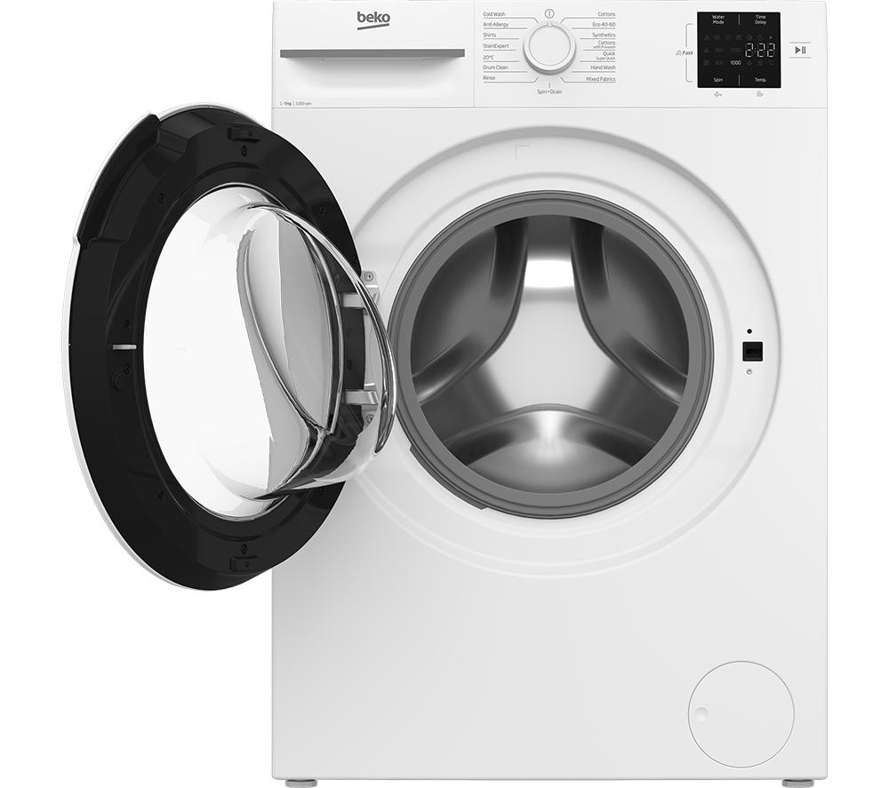 BEKO BM1WT3921W 9 kg 1200 Spin Washing Machine - White image number 4 of 14