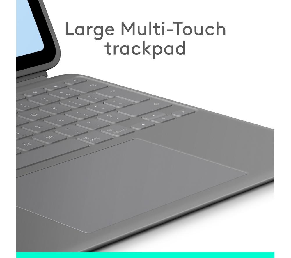 LOGITECH Combo Touch iPad Pro 13" Keyboard Folio - Graphite image number 4 of 9