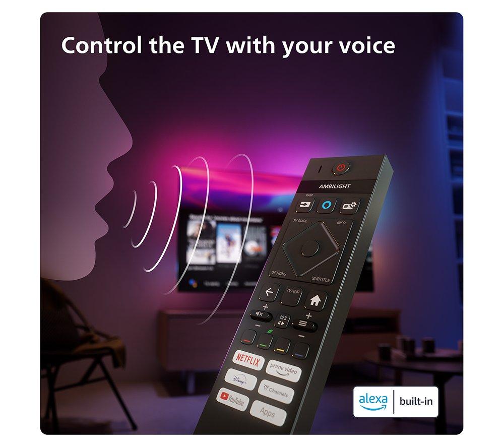 PHILIPS Ambilight 55OLED759/12 55" Smart 4K Ultra HD HDR OLED TV