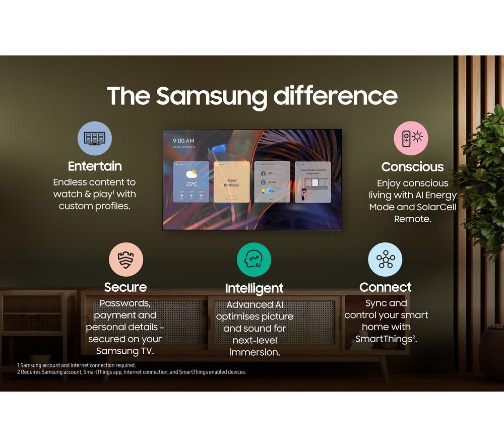 SAMSUNG S90D 83" OLED 4K HDR Smart TV 2024 - QE83S90D