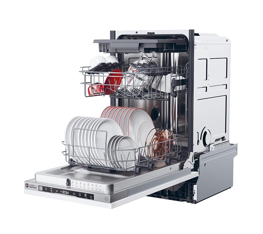 HOOVER H-Dish HI1C5SB1FS-80 Slimline Fully Integrated Dishwasher image number 3 of 14