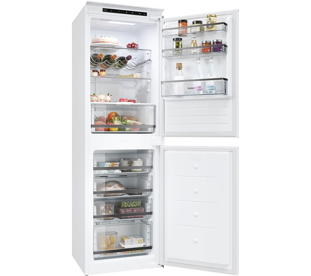 HAIER HB50T618FMK Integrated Smart 50/50 Fridge Freezer - Sliding Hinge image number 3 of 22