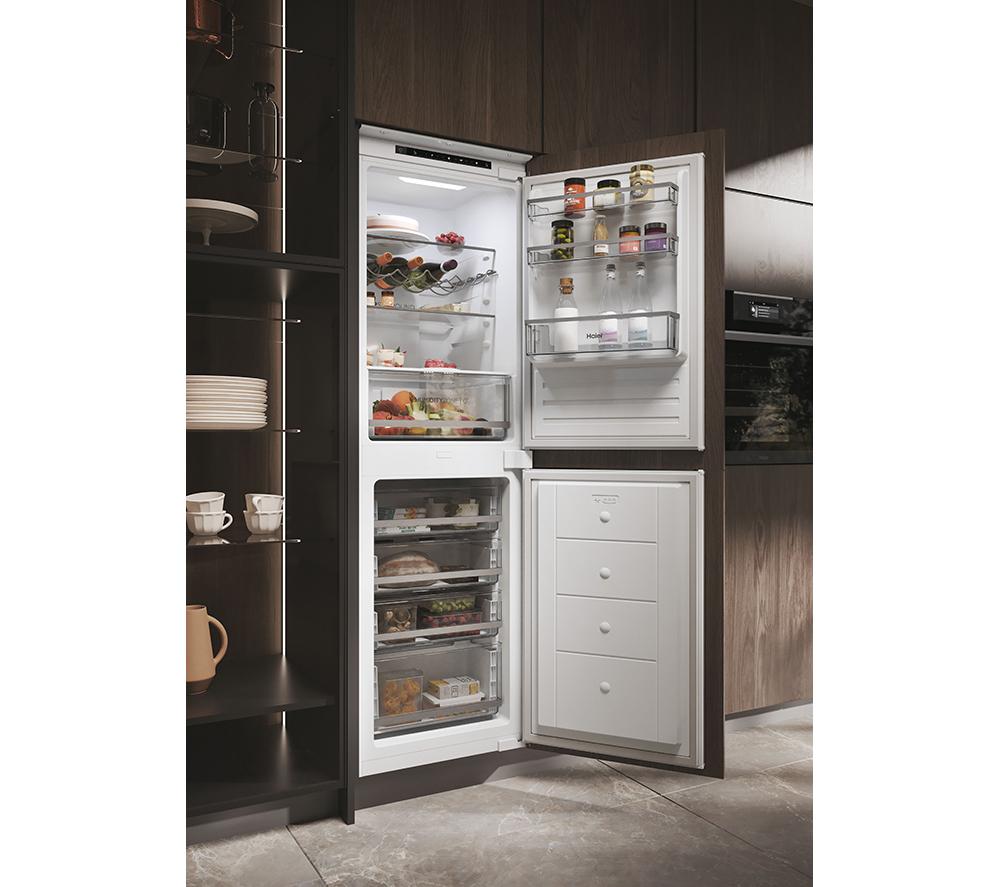 HAIER HB50T618FMK Integrated Smart 50/50 Fridge Freezer - Sliding Hinge image number 14 of 22