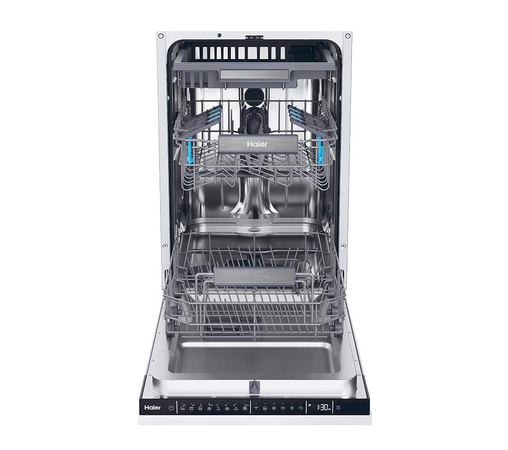 HAIER XI1C3TB2FB-80 Slimline Fully Integrated WiFi-enabled Dishwasher image number 2 of 13
