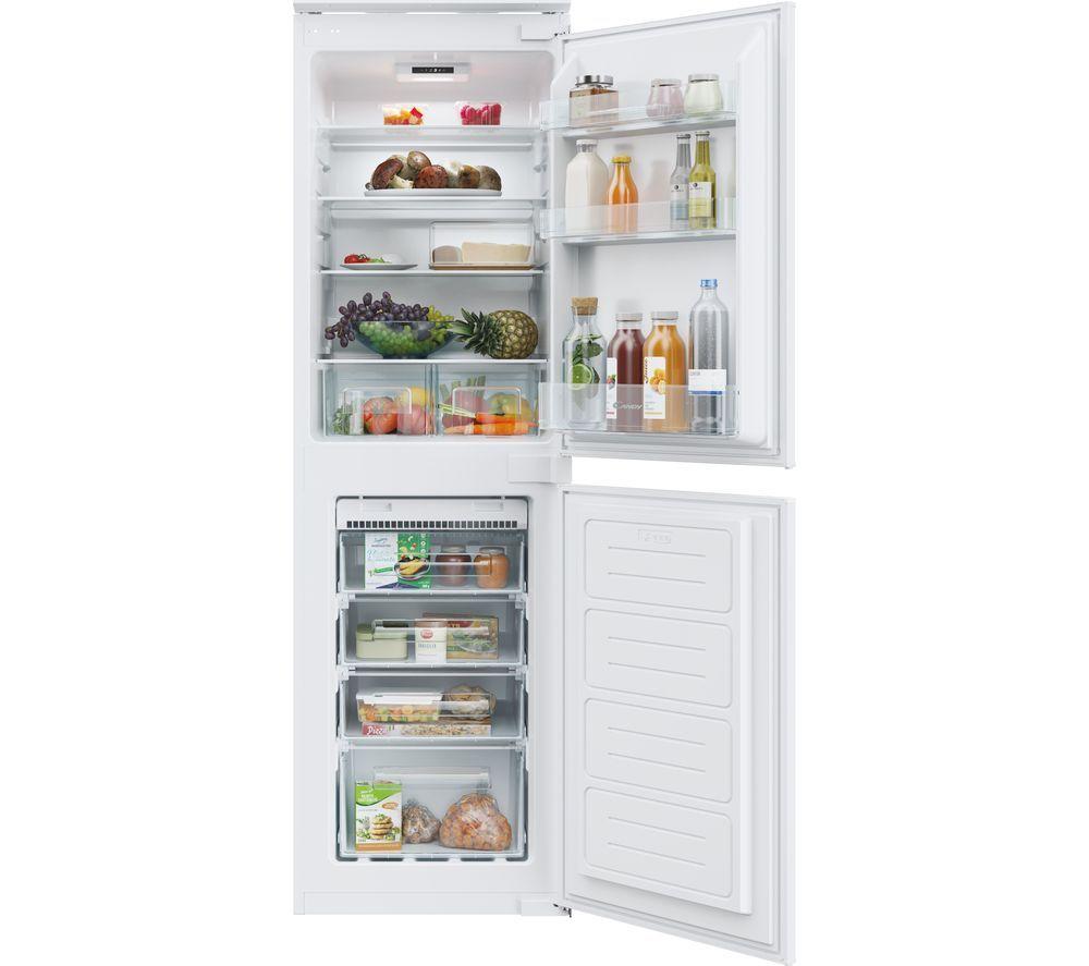 CANDY CB50N518EK Integrated 50/50 Fridge Freezer – White, Sliding Hinge, White