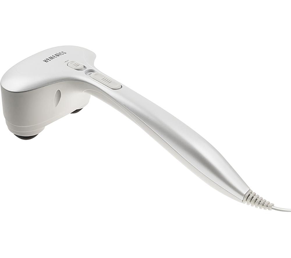 HOMEDICS Compact Percussion Handheld Body Massager - White image number 2 of 7