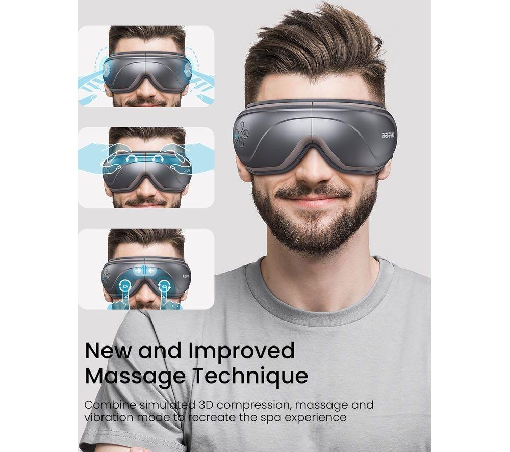 RENPHO Edge Eyeris 2 Smart Eye Massager - Grey image number 3 of 3
