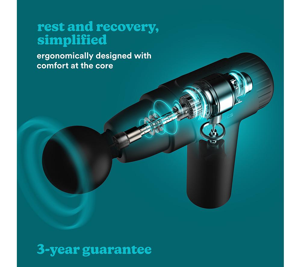 HOMEDICS PGM-45BK Novo Mini Handheld Body Massager - Black image number 2 of 7