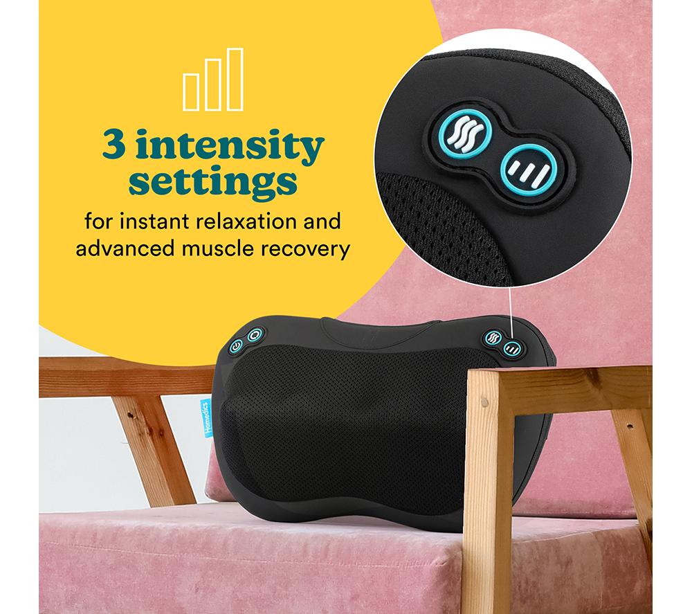 HOMEDICS Everybody Shiatsu Pillow - Black image number 3 of 6