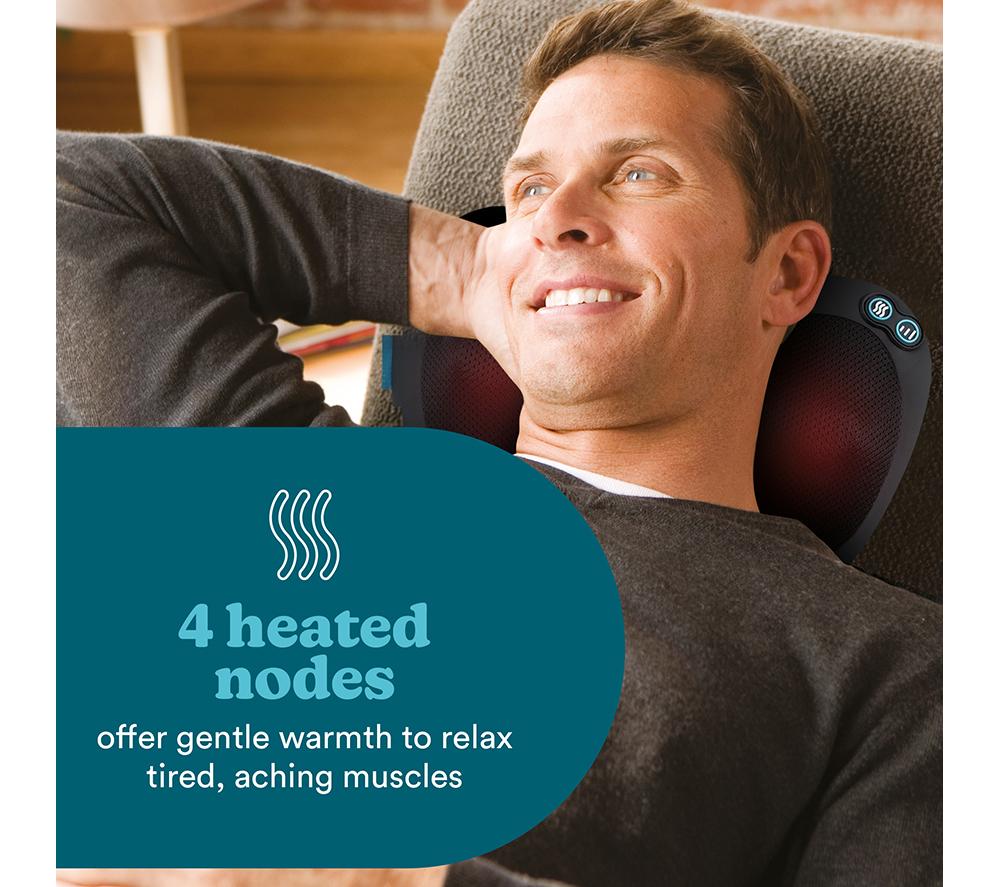HOMEDICS Everybody Shiatsu Pillow - Black image number 4 of 6
