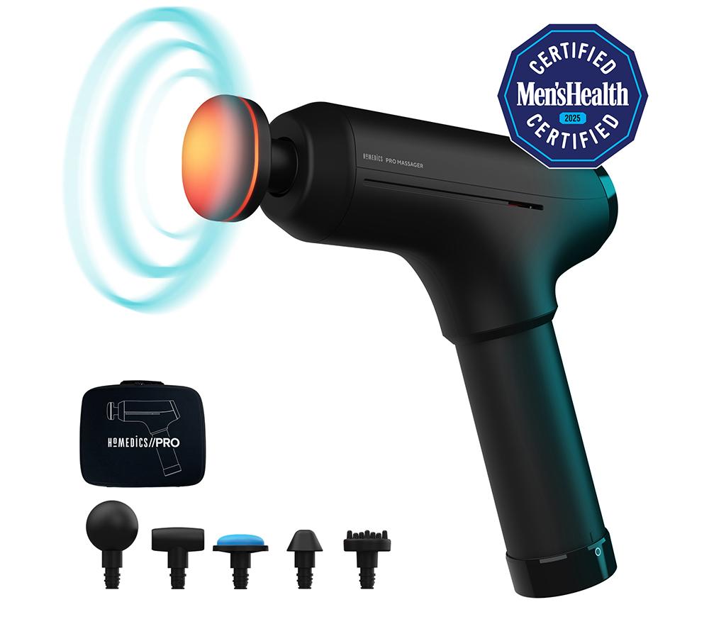 HOMEDICS Pro Physio Handheld Body Massager - Black