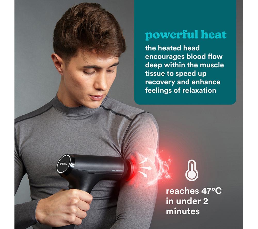HOMEDICS Pro Physio Handheld Body Massager Black