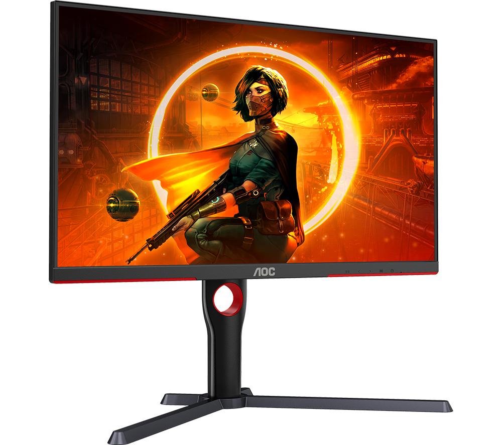 AOC Q27G3XMN/BK Quad HD 27" VA Mini LED Gaming Monitor - Black image number 3 of 7