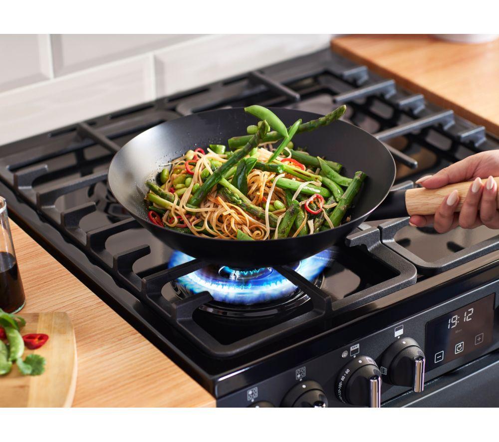 BELLING Farmhouse 60DF Dual Fuel Cooker - Black & Chrome image number 8 of 21