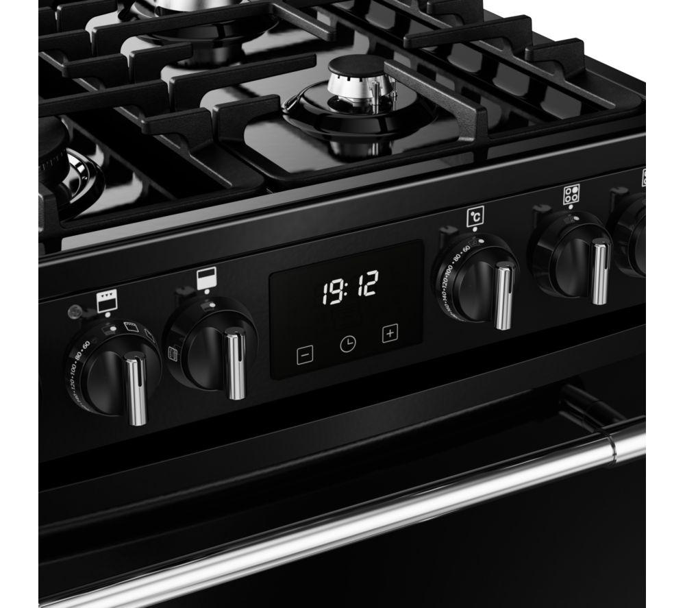 BELLING Farmhouse 60DF Dual Fuel Cooker - Black & Chrome image number 9 of 21