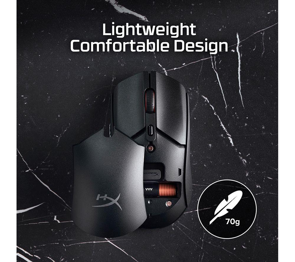 HYPERX Pulsefire Haste 2 Core RGB Wireless Optical Gaming Mouse - White image number 4 of 23