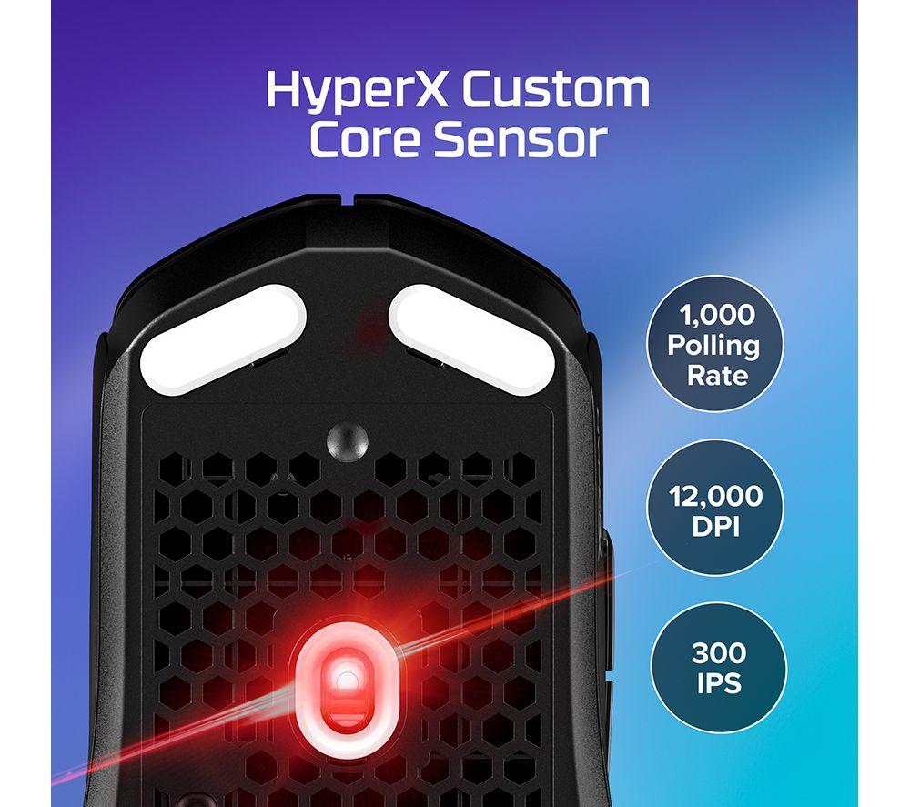 HYPERX Pulsefire Haste 2 Core RGB Wireless Optical Gaming Mouse - White image number 7 of 23