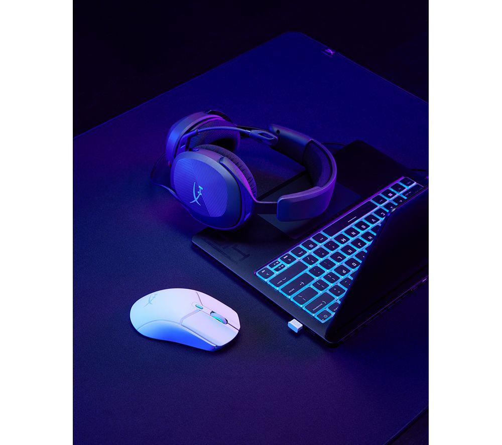 HYPERX Pulsefire Haste 2 Core RGB Wireless Optical Gaming Mouse - White image number 13 of 23