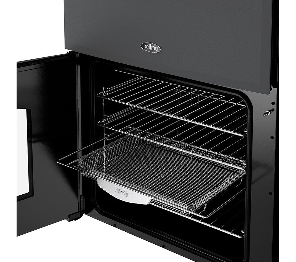 BELLING Farmhouse 60DF Dual Fuel Cooker - Anthracite & Chrome image number 5 of 21