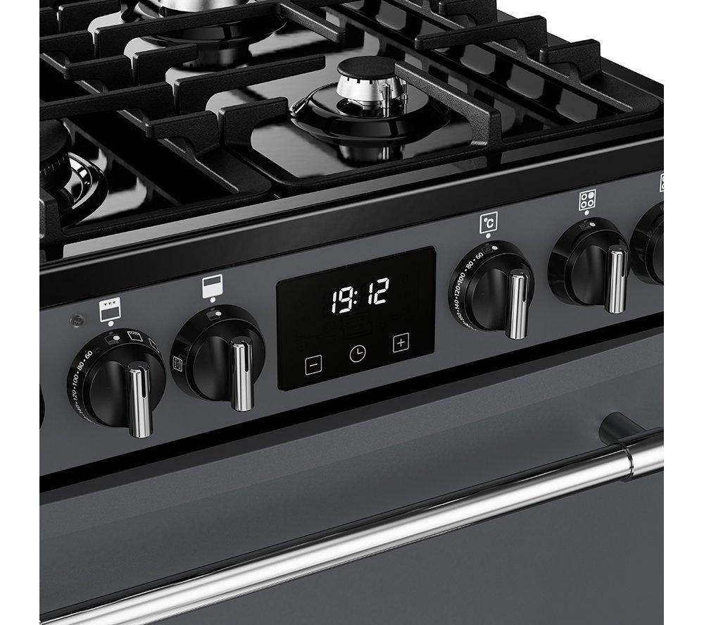 BELLING Farmhouse 60DF Dual Fuel Cooker - Anthracite & Chrome image number 9 of 21