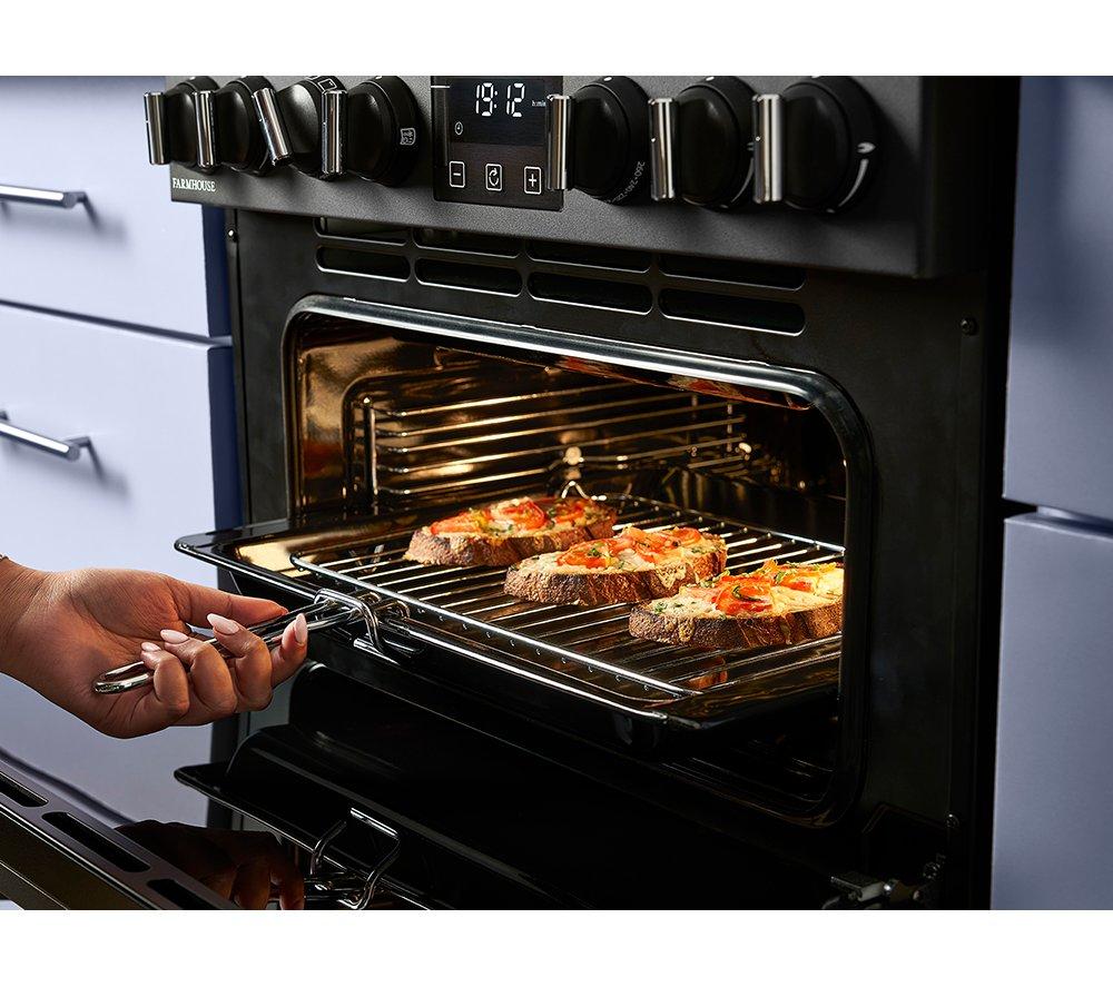 BELLING Farmhouse 60DF Dual Fuel Cooker - Anthracite & Chrome image number 18 of 21