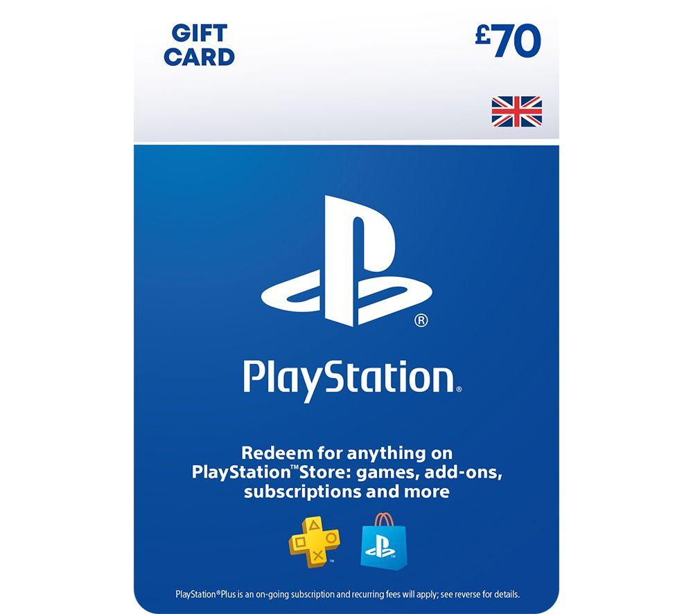 PLAYSTATION Gift Card - £70