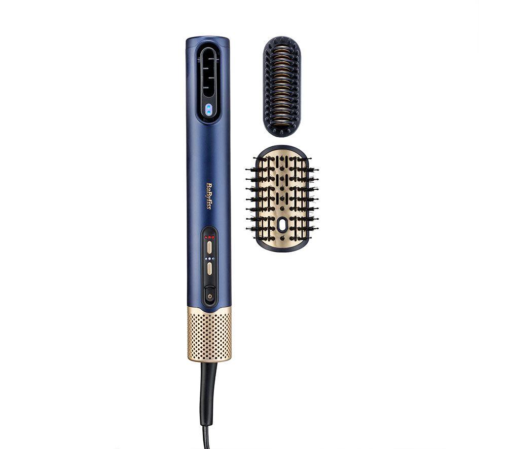 BABYLISS Air Wand AS6550U Hot Air Styler - Navy Blue & Gold