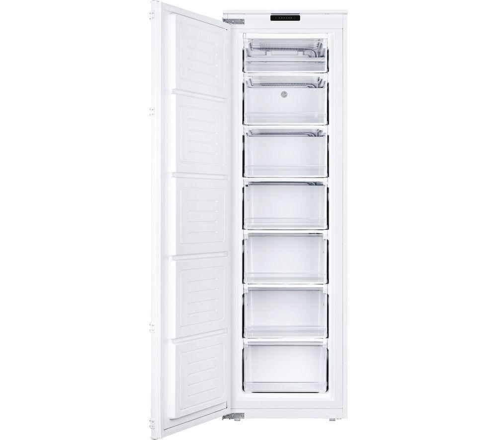 HOOVER HOUS518EWK Integrated Tall Freezer – Sliding Hinge, White