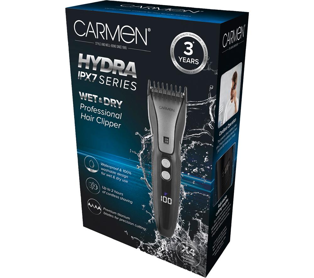 CARMEN C81207 Hair Clipper - Black image number 8 of 8