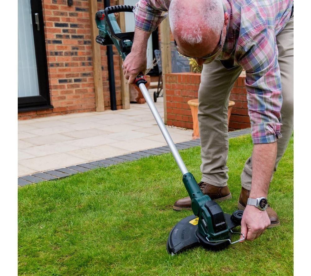 WEBB Eco WEV20LTB2 Cordless Grass Trimmer - Black & Green image number 15 of 16