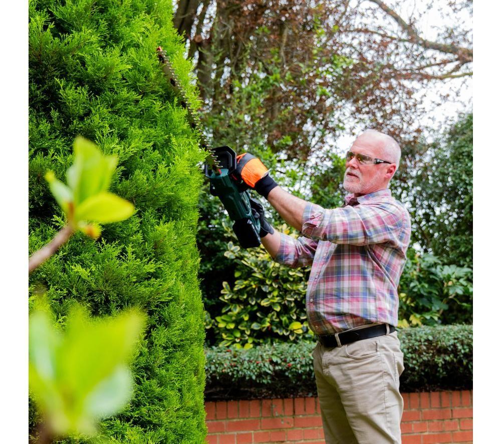 WEBB Eco WEV20HTB2 Cordless Hedge Trimmer - Black & Green image number 14 of 15