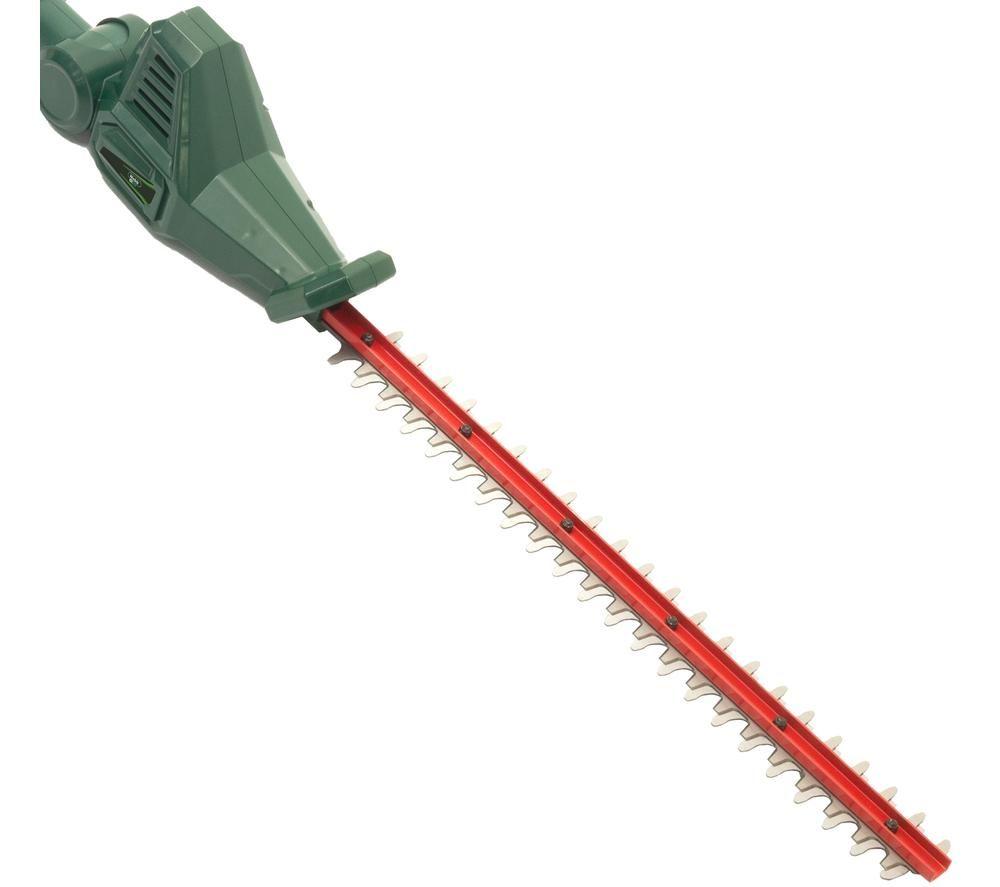 WEBB WEV20PSHTB2 Cordless Pole Hedge Trimmer - Green & Grey image number 2 of 8