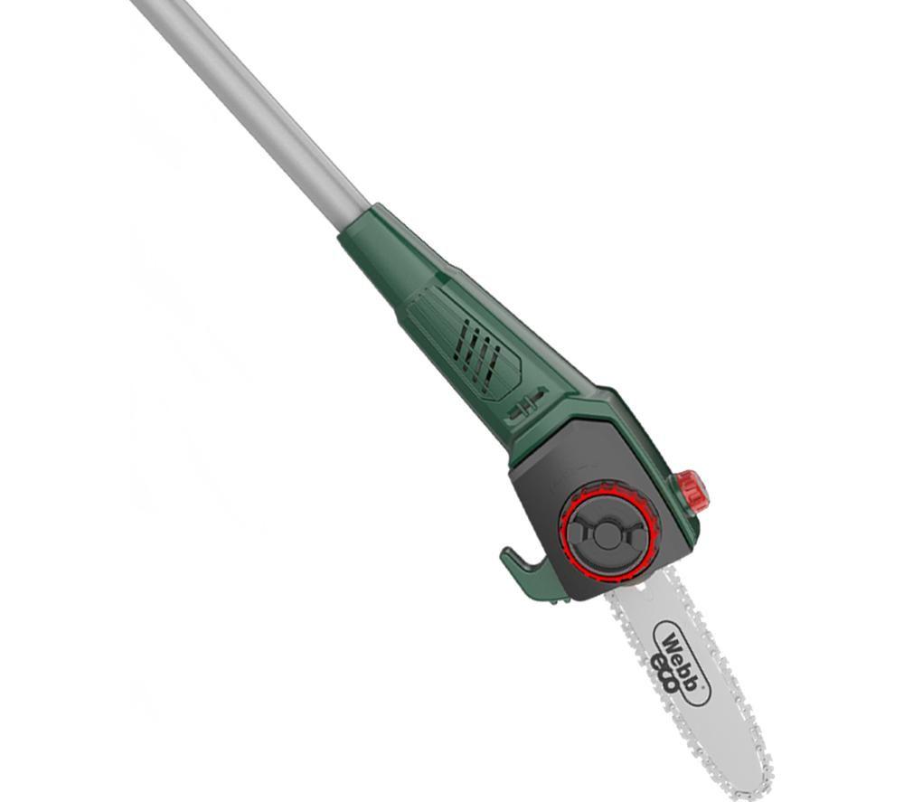 WEBB WEV20PSHTB2 Cordless Pole Hedge Trimmer - Green & Grey image number 5 of 8