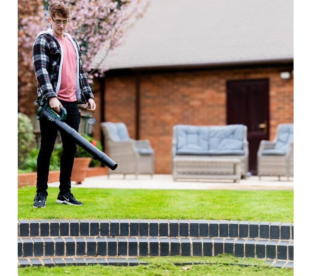 WEBB Eco WEV20ABB4 Cordless Leaf Blower - Black & Green image number 6 of 15