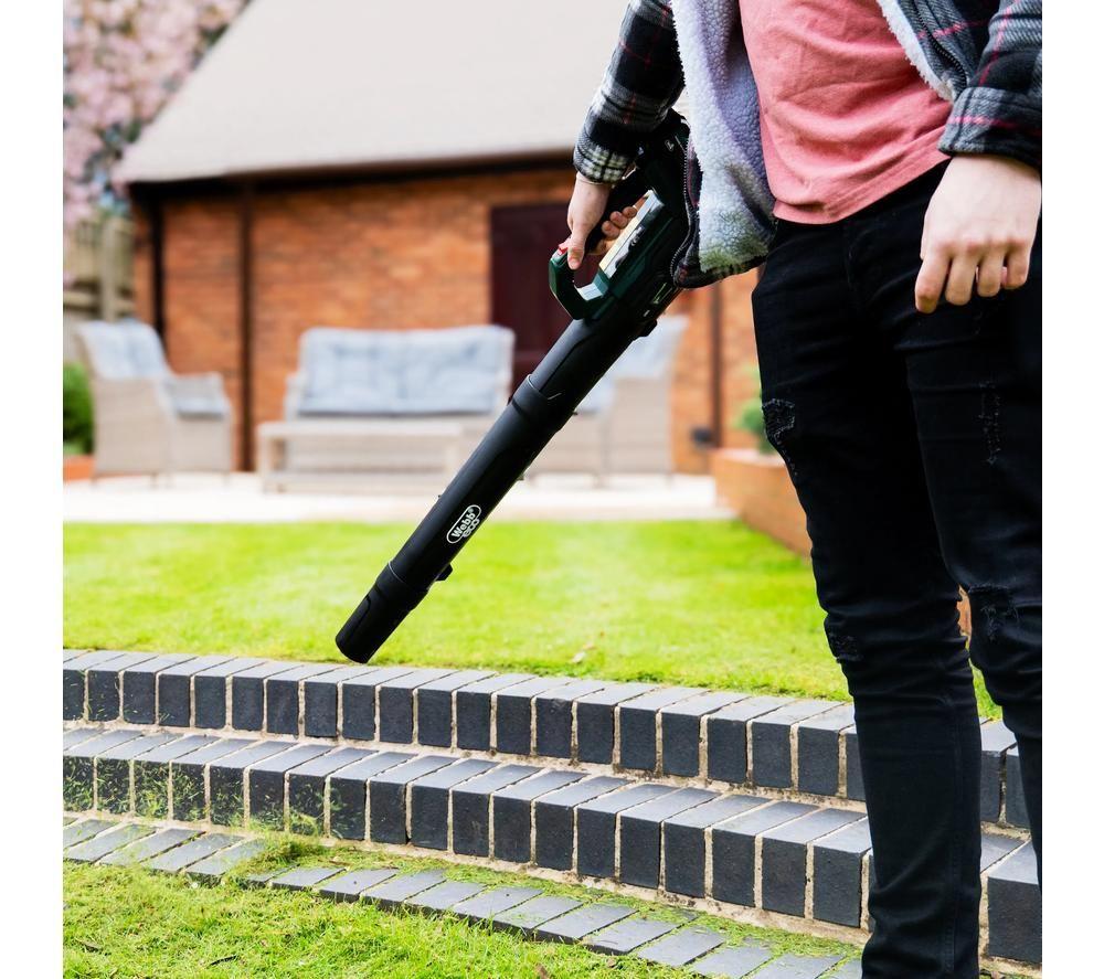 WEBB Eco WEV20ABB4 Cordless Leaf Blower - Black & Green image number 10 of 15