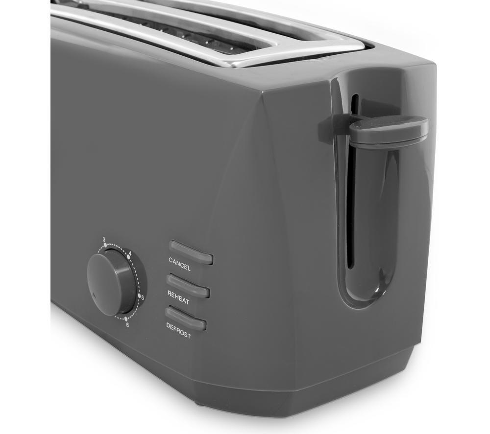 Buy QUEST 35089 4-Slice Toaster Grey Currys