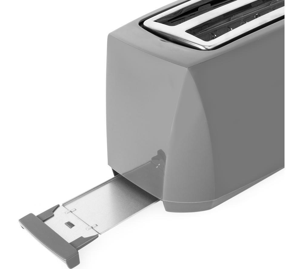 QUEST 35089 4-Slice Toaster - Grey image number 3 of 7