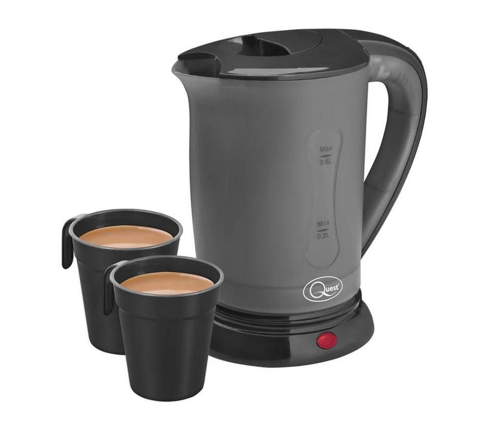 QUEST 35690 Electric Kettle - Black