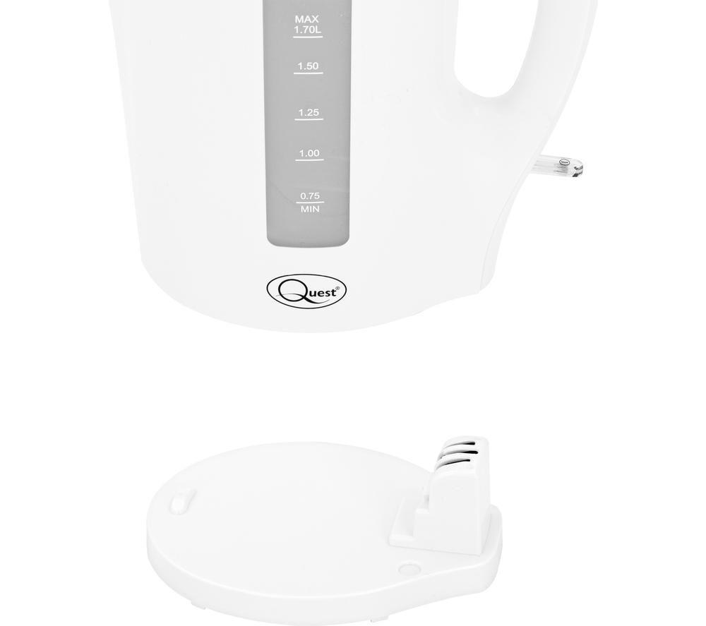 QUEST 35019 Electric Kettle - White image number 5 of 7