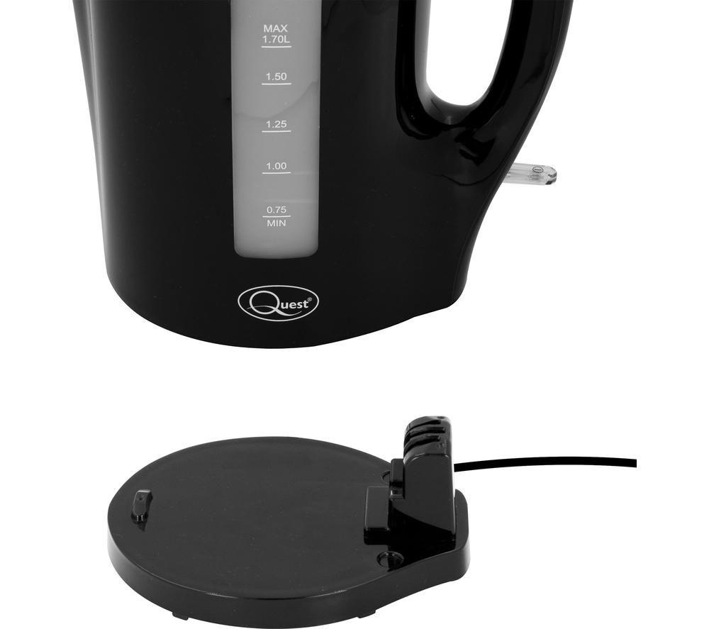 QUEST 35109 Electric Kettle - Black image number 6 of 7