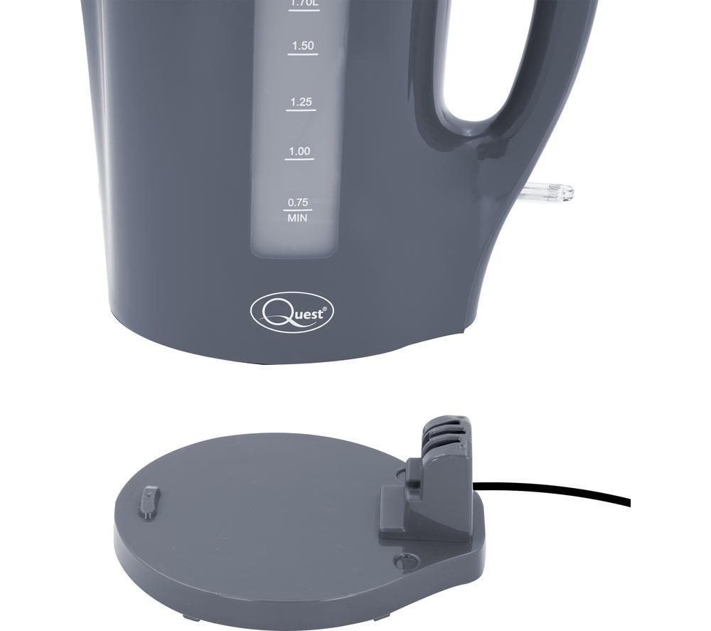 QUEST 35219 Electric Kettle - Grey image number 6 of 7