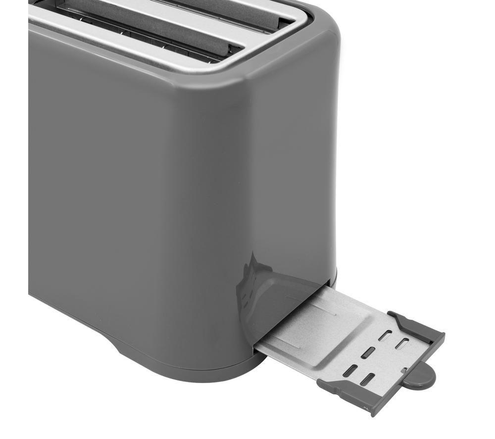 QUEST 34889 2-Slice Toaster - Grey image number 4 of 5