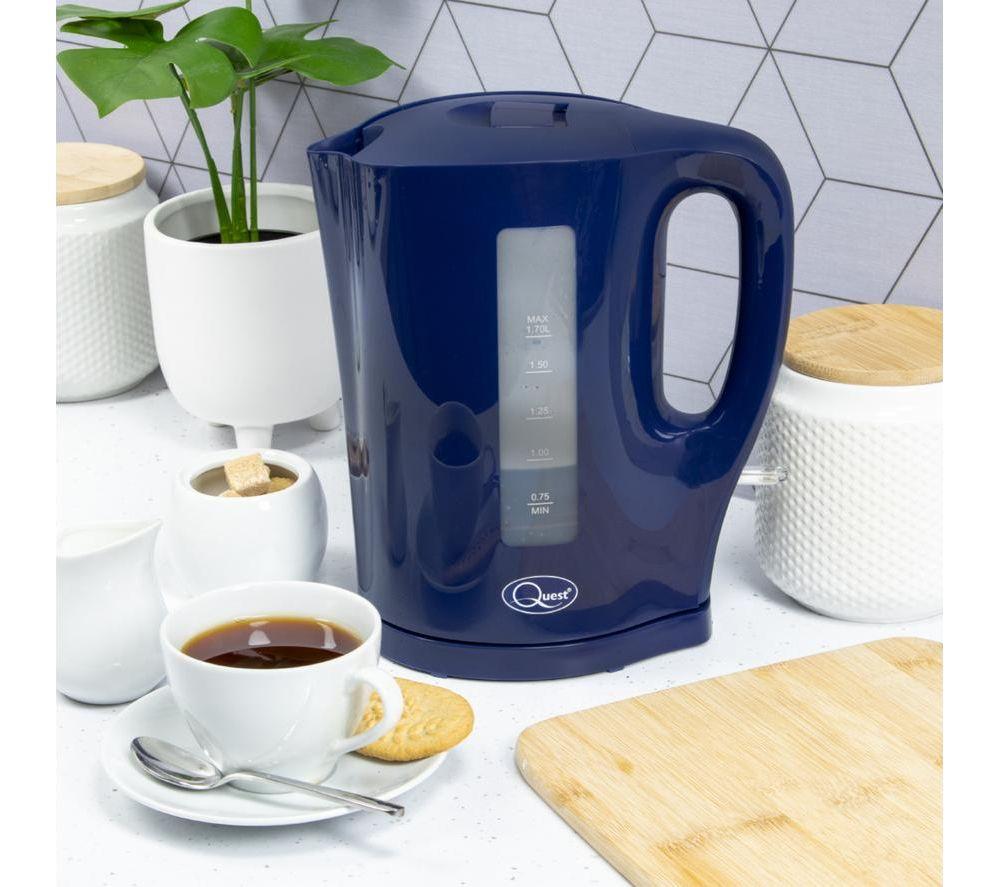 QUEST 35009 Electric Kettle - Navy Blue image number 7 of 7